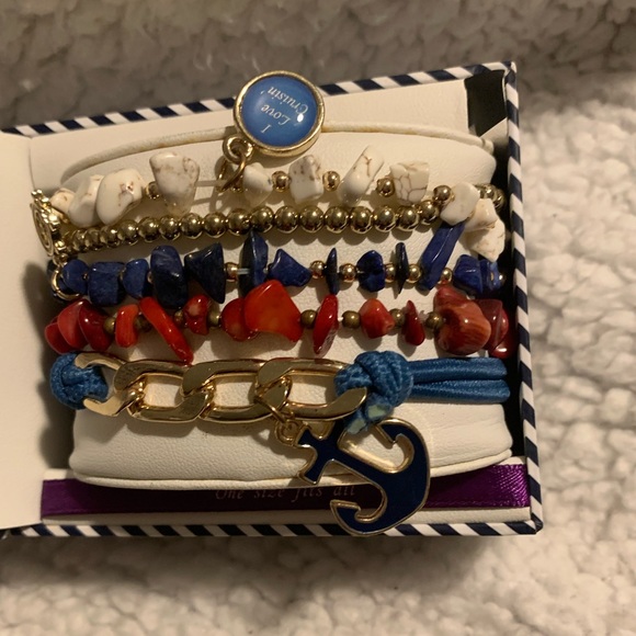 Bella Perlina Nautical Bracelet Set - Picture 2 of 3